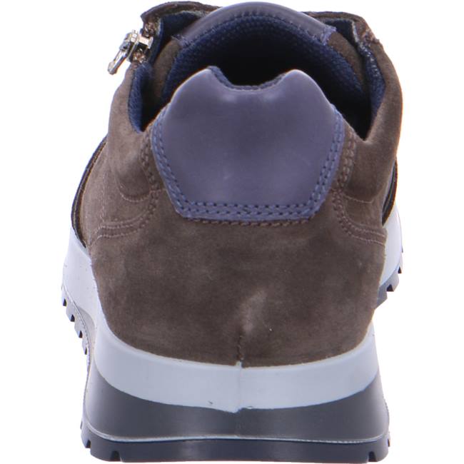 Brown Ara Shoes Matteo Caffee Men's Sneakers | ARA851MXG