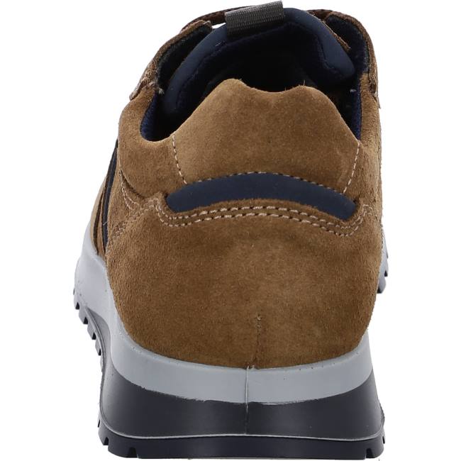 Brown Ara Shoes Matteo Cuoio Men's Sneakers | ARA165WKZ