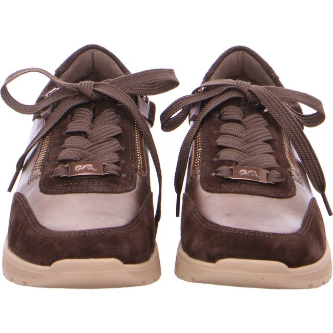 Brown Ara Shoes Neapel Women's Sneakers | ARA426CUM