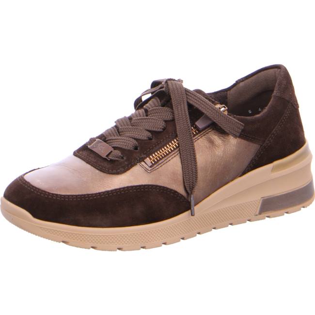 Brown Ara Shoes Neapel Women\'s Sneakers | ARA426CUM