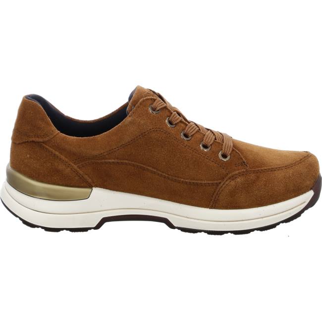 Brown Ara Shoes Nnuts Women's Sneakers | ARA427CJH