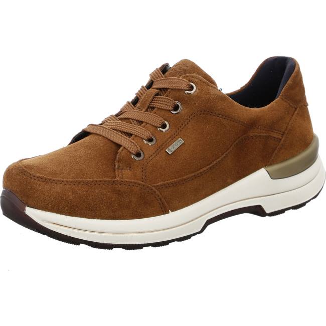 Brown Ara Shoes Nnuts Women\'s Sneakers | ARA427CJH