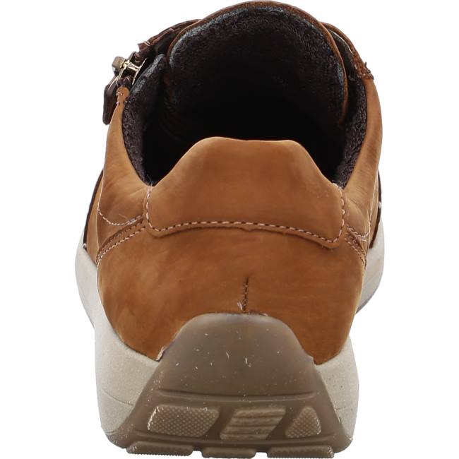 Brown Ara Shoes Osaka Cognac Women's Sneakers | ARA524RGD