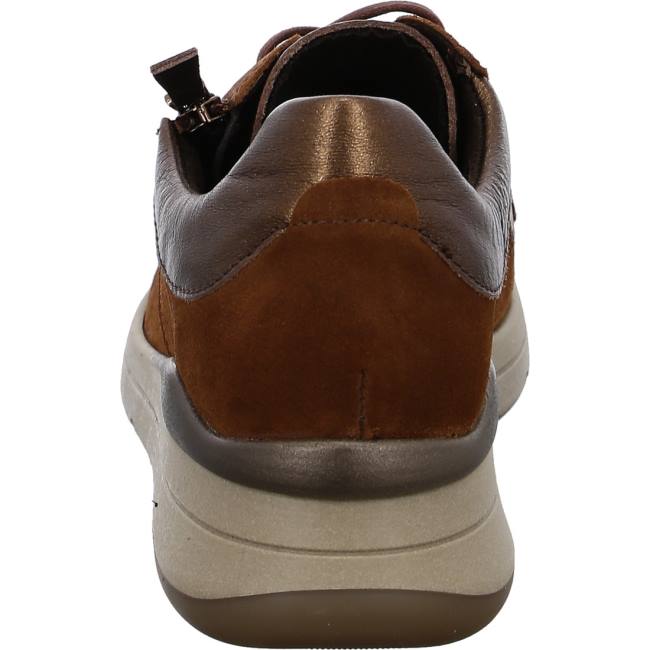 Brown Ara Shoes Osaka Nuts Marrone Women's Sneakers | ARA952GVZ