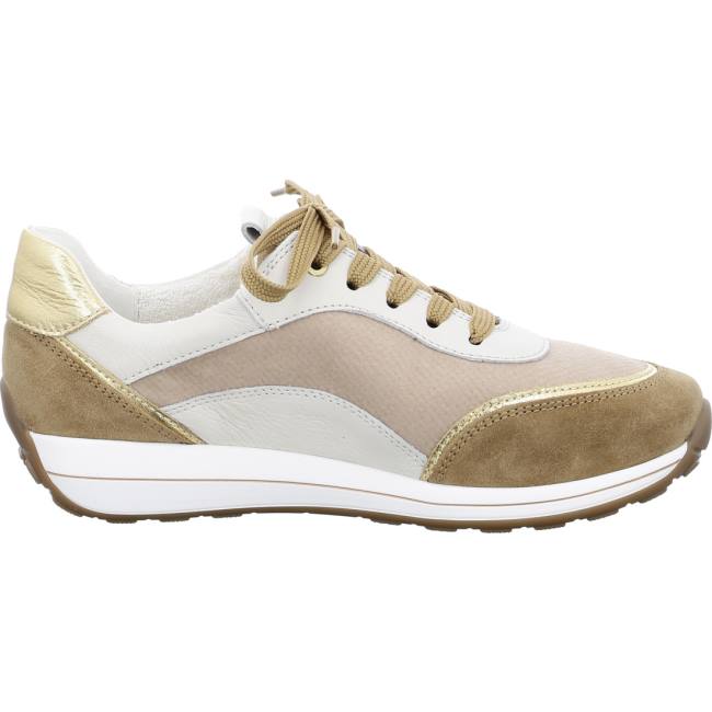 Brown Ara Shoes Osaka Toffee Women's Sneakers | ARA678SOL