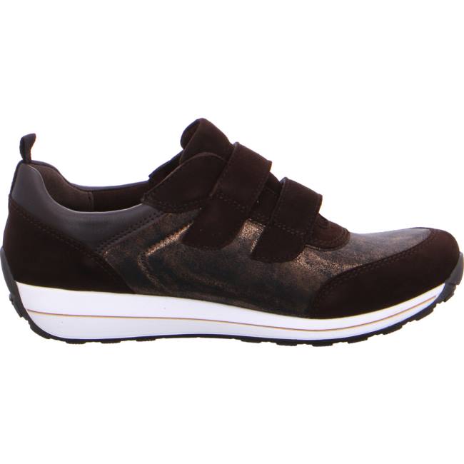 Brown Ara Shoes Osaka Women's Sneakers | ARA947GQO