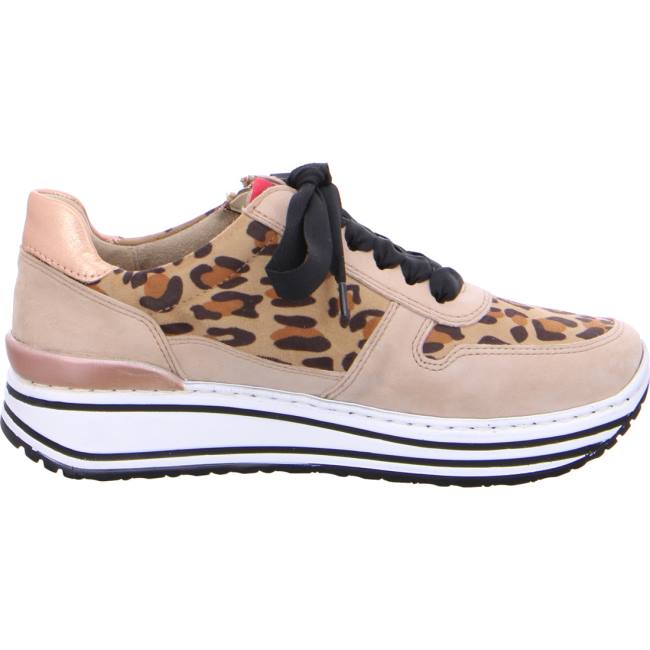 Brown Ara Shoes Sapporo Camel Women's Sneakers | ARA732XKI