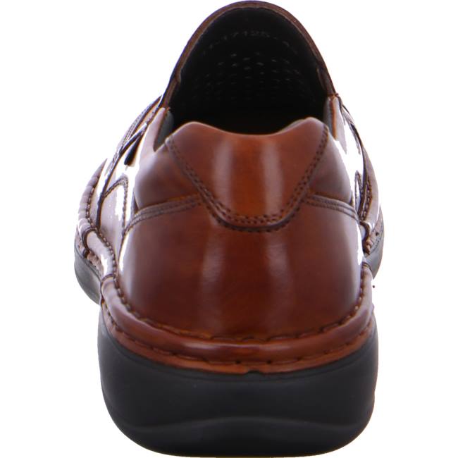 Brown Ara Shoes Slip-ons Ben Men's Loafers | ARA350HRG