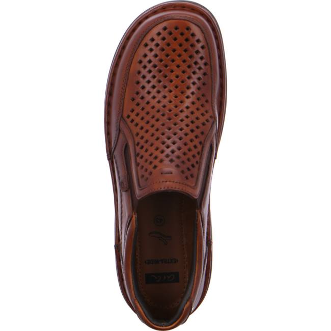 Brown Ara Shoes Slip-ons Ben Men's Loafers | ARA350HRG