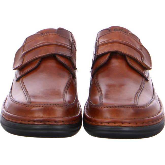 Brown Ara Shoes Slip-ons Ben Men's Loafers | ARA856SNO