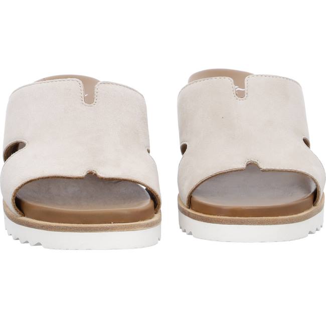 Brown Ara Shoes Valencia Sand Women's Mules | ARA287HFV