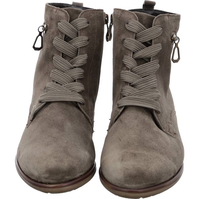 Green Ara Shoes Ankle Liverpool Taiga Women's Boots | ARA621WSA