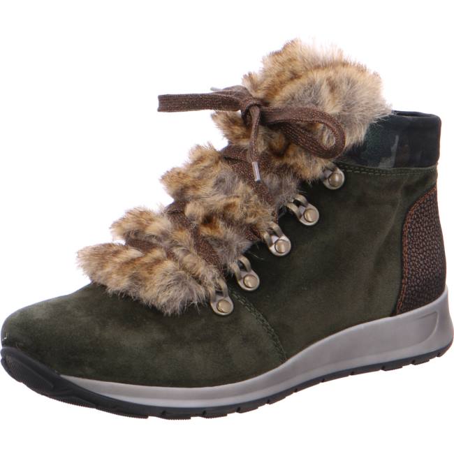 Green Ara Shoes High Top Osaka Women\'s Boots | ARA879RLJ