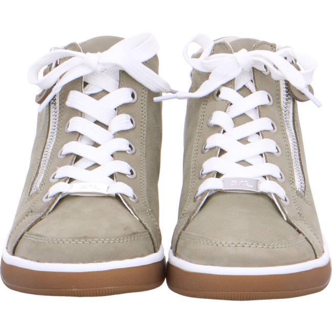 Green Ara Shoes High Top Rom Pistachio Women's Sneakers | ARA301RYP