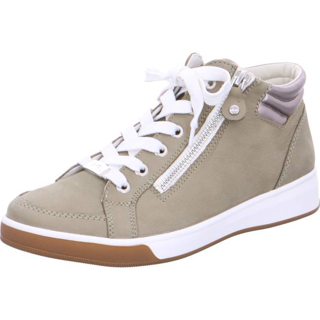 Green Ara Shoes High Top Rom Pistachio Women\'s Sneakers | ARA301RYP