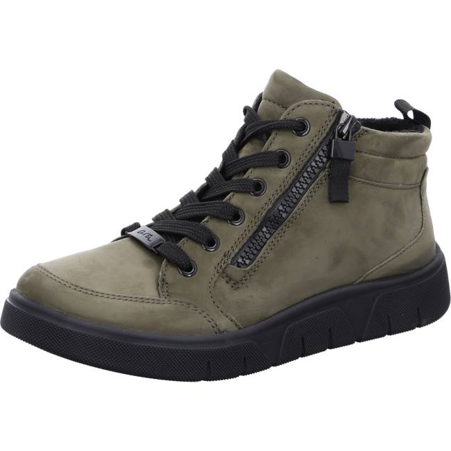 Green Ara Shoes High Top Rom-sport Oliv Women\'s Boots | ARA406RUM