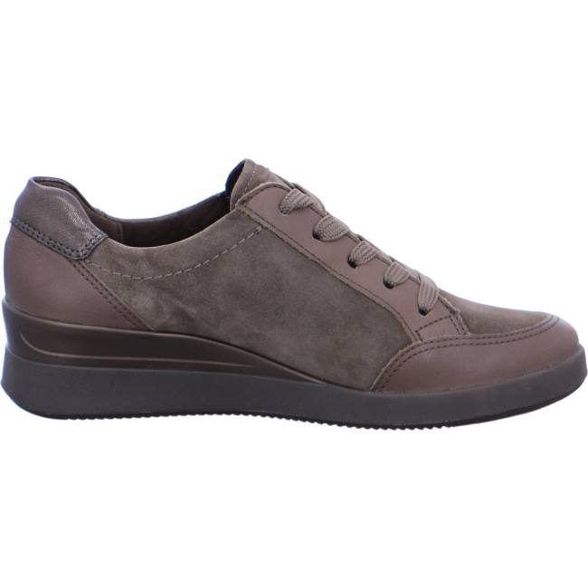 Green Ara Shoes Lazio Taiga Women's Sneakers | ARA468ZQH