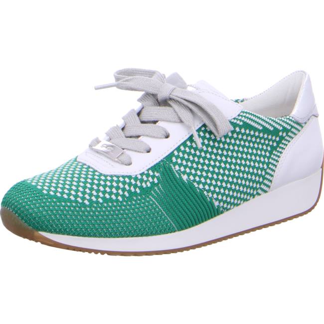 Green Ara Shoes Lissabon Women\'s Sneakers | ARA613UOW