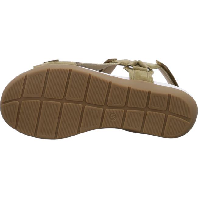 Green Ara Shoes Nepal Khaki Women's Sandals | ARA597FHV