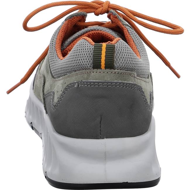 Green Ara Shoes Paolo-grey Men's Sneakers | ARA142PQT