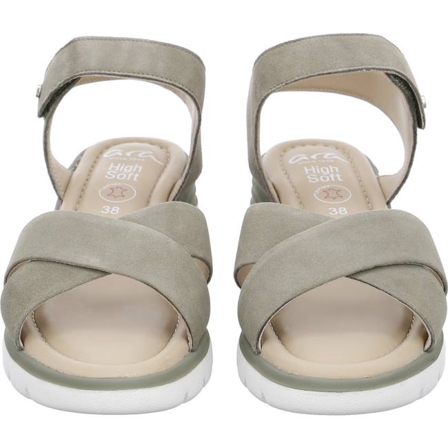 Green Ara Shoes Rimini Pistachio Women's Sandals | ARA413BVH