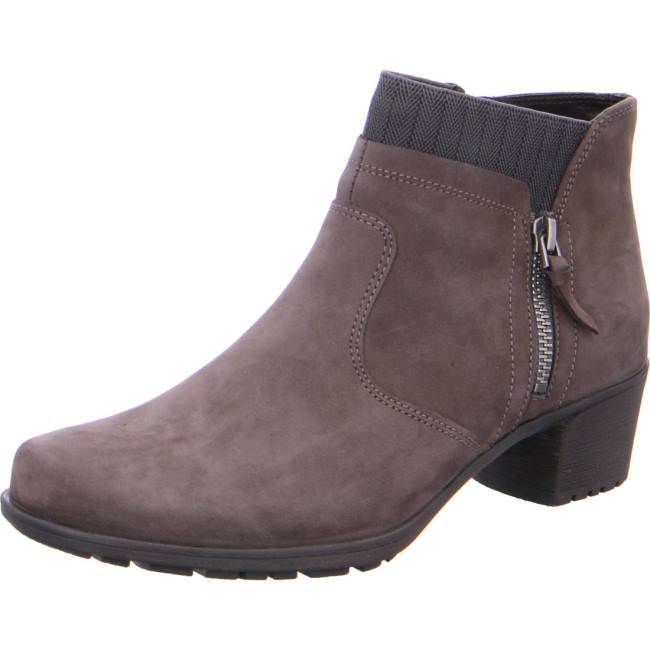 Grey Ara Shoes Ankle Avignon Women\'s Boots | ARA976EUG