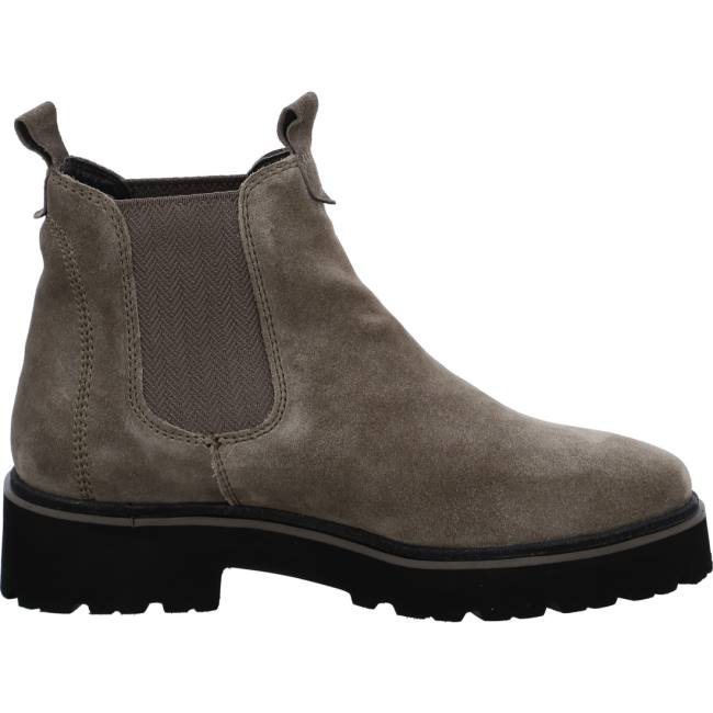 Grey Ara Shoes Ankle Bologna Taiga Women's Boots | ARA832OMY