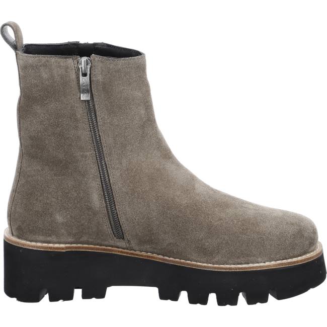 Grey Ara Shoes Ankle Kopenhagen Taiga Women's Boots | ARA405KZD