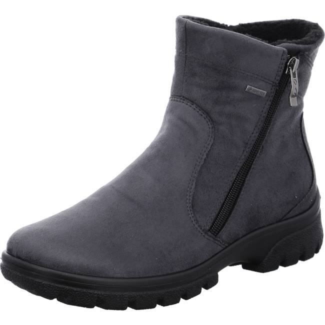 Grey Ara Shoes Ankle Saas-fee Graphit Women\'s Boots | ARA310FQV