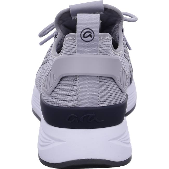 Grey Ara Shoes Chicago Men's Sneakers | ARA549UBK