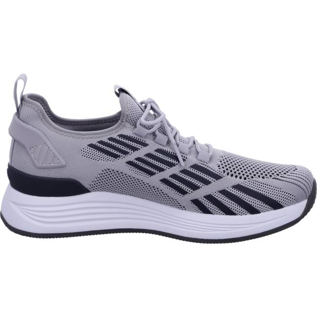 Grey Ara Shoes Chicago Men's Sneakers | ARA549UBK