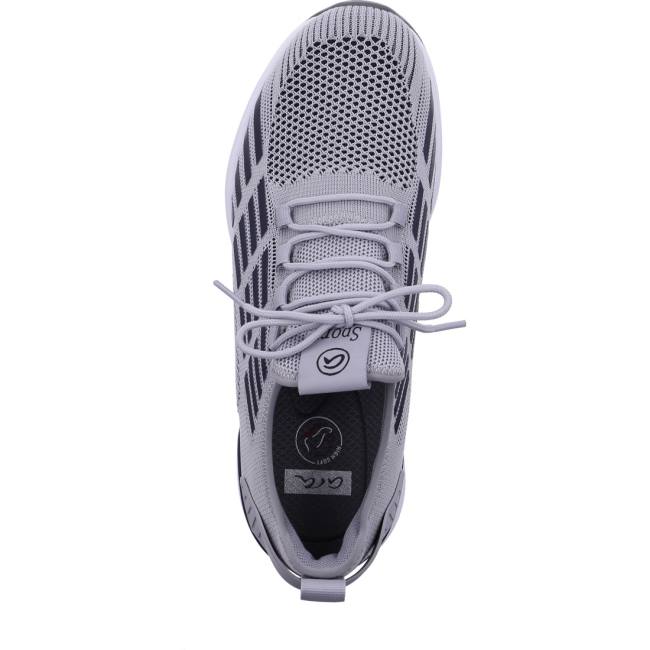 Grey Ara Shoes Chicago Men's Sneakers | ARA549UBK