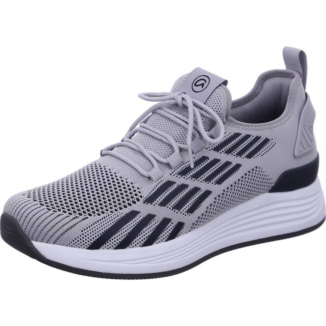 Grey Ara Shoes Chicago Men\'s Sneakers | ARA549UBK