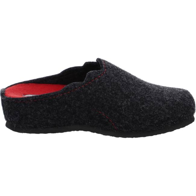 Grey Ara Shoes Cosy Anthracite Women's Slippers | ARA273TKF