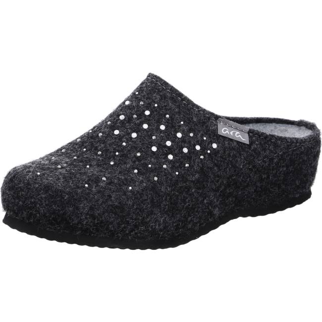 Grey Ara Shoes Cosy Anthracite Women\'s Slippers | ARA890HTB