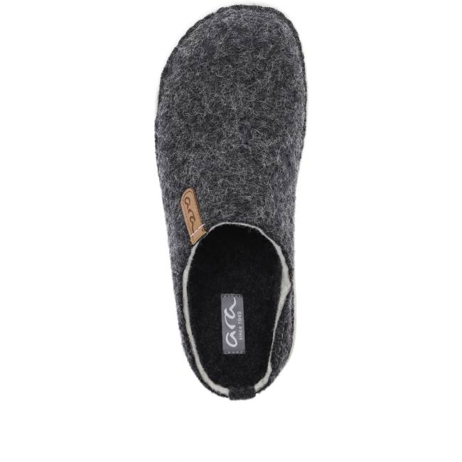 Grey Ara Shoes Cosy Anthracite Women's Slippers | ARA960NAW