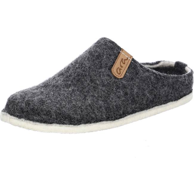 Grey Ara Shoes Cosy Anthracite Women\'s Slippers | ARA960NAW