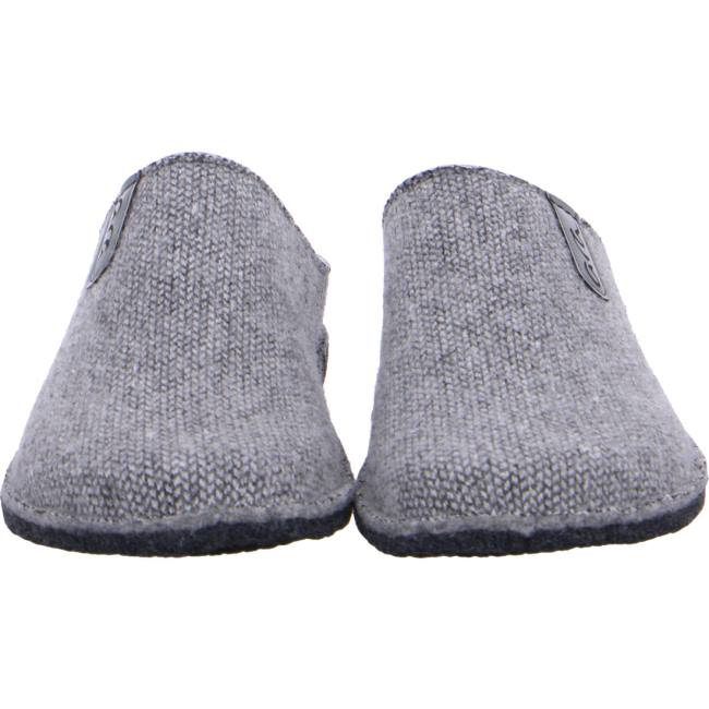 Grey Ara Shoes Cosy Men's Slippers | ARA793AQJ