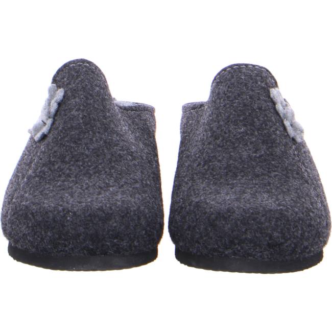 Grey Ara Shoes Cosy Women's Slippers | ARA304NWD