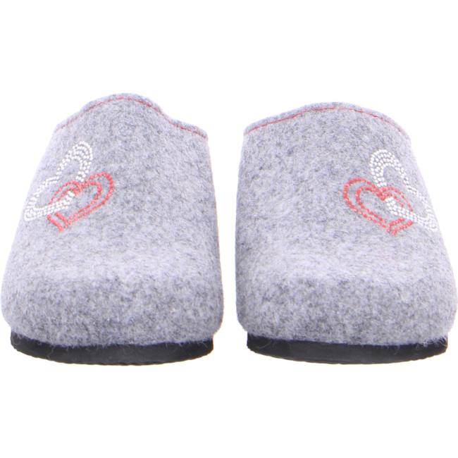 Grey Ara Shoes Cosy Women's Slippers | ARA876MHA