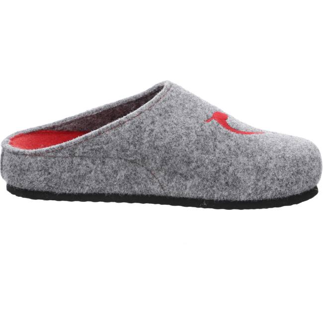 Grey Ara Shoes Cosy Women's Slippers | ARA945SQZ