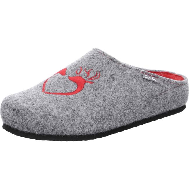 Grey Ara Shoes Cosy Women\'s Slippers | ARA945SQZ