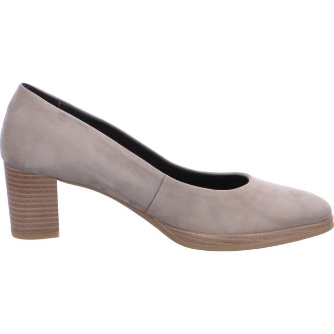 Grey Ara Shoes Court Shoes Orly Taupe Women's Pumps | ARA604UVE