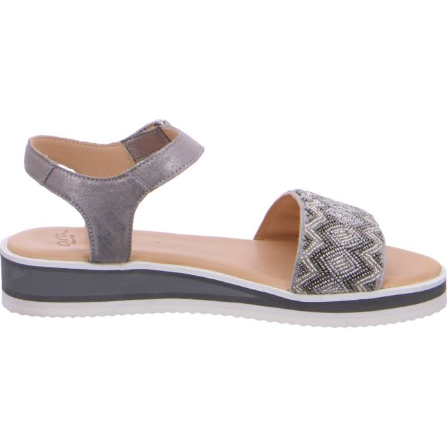 Grey Ara Shoes Durban Women's Sandals | ARA514WQR