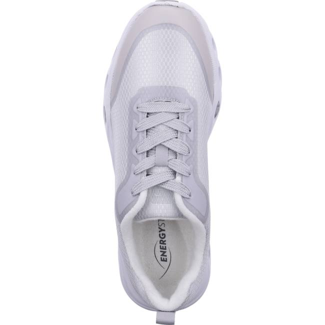 Grey Ara Shoes Energystep Racer Light Women's Sneakers | ARA071UZJ