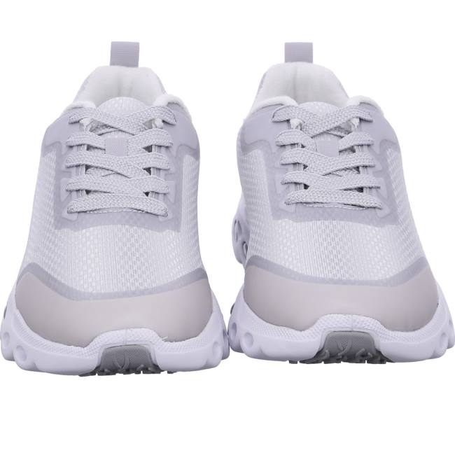 Grey Ara Shoes Energystep Racer Light Women's Sneakers | ARA071UZJ