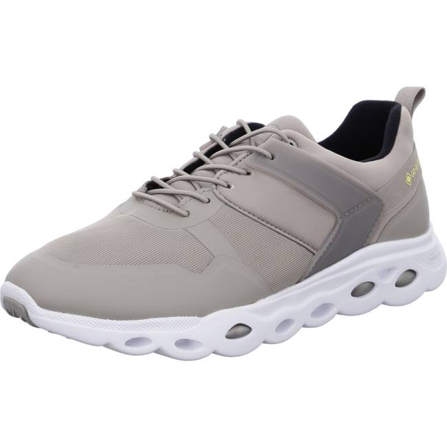 Grey Ara Shoes Energystep Racer Oyster Women\'s Sneakers | ARA918VDS