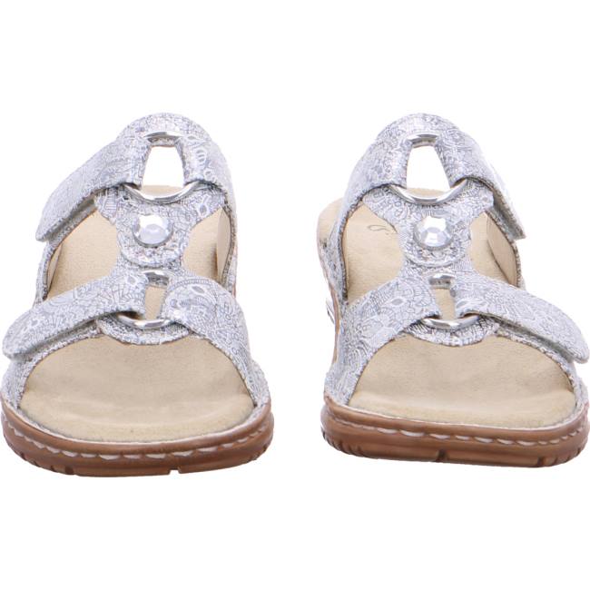 Grey Ara Shoes Hawaii Silver Women's Mules | ARA923DYN