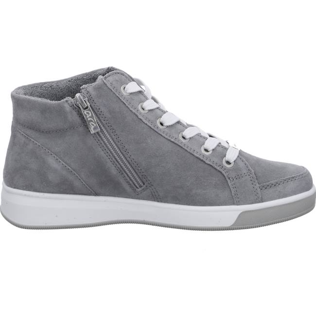 Grey Ara Shoes High Top Rom Women's Boots | ARA450MSG