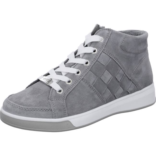 Grey Ara Shoes High Top Rom Women\'s Boots | ARA450MSG